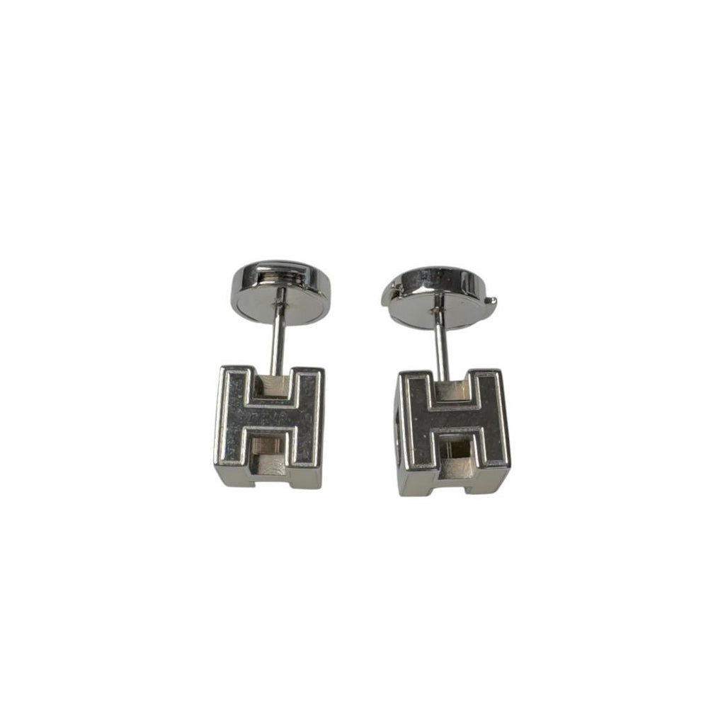 Hermes Cage de Ash Cube Earrings — view 8