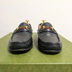 Gucci Horsebit Loafers with Sherry Web Black 36 — view 4