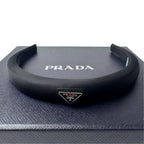 Prada Headband Re-Nylon Triangle Logo