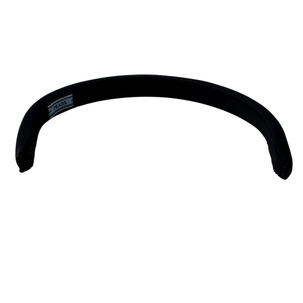 Prada Headband Re-Nylon Triangle Logo — view 5
