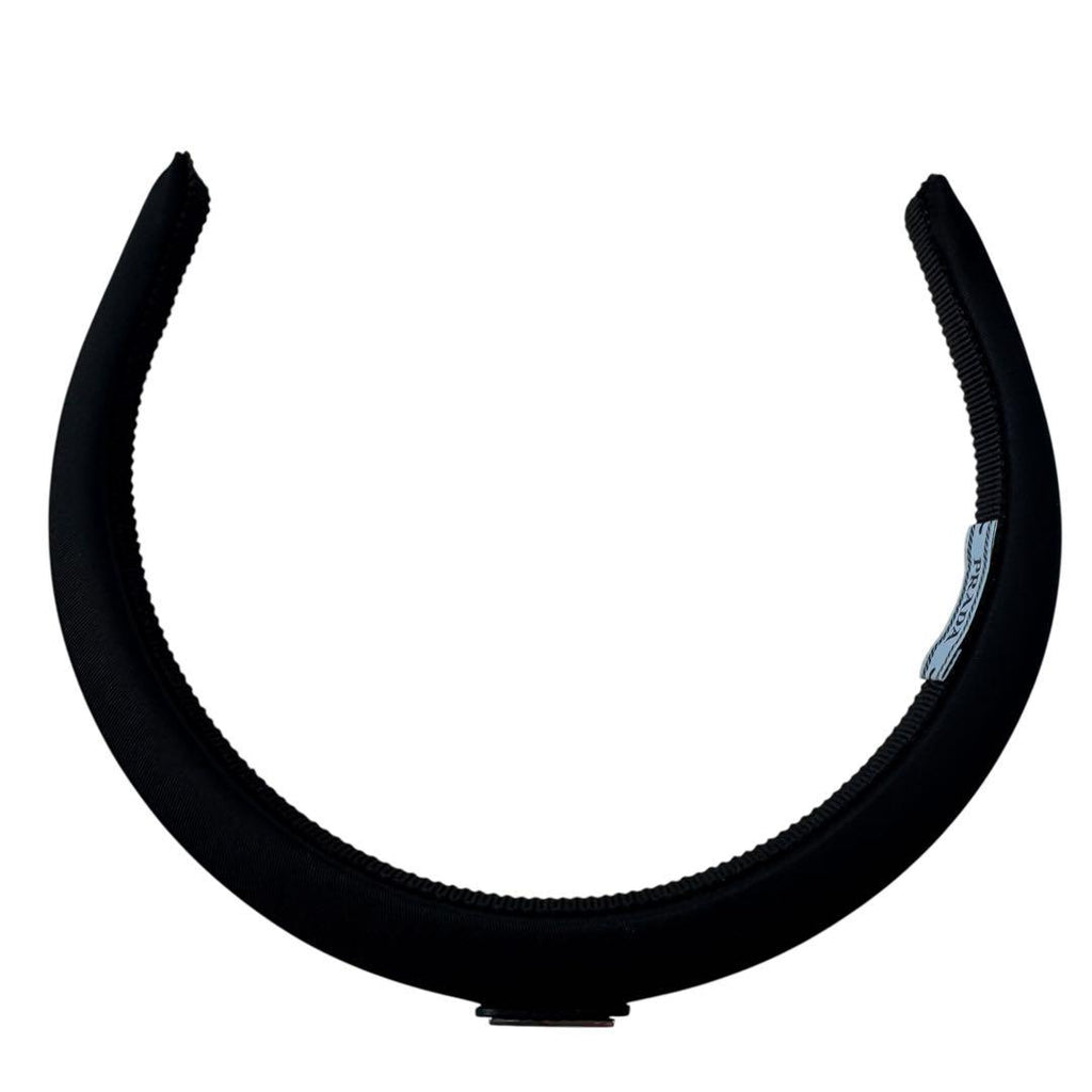 Prada Headband Re-Nylon Triangle Logo — view 6