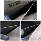 Louis Vuitton Epi Vano GM Noir Black Hot Pink Handbag — view 5