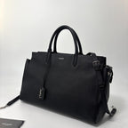 Saint Laurent Super Paris Cavalive Gauche Leather 2-Way Handbag — view 2