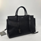 Saint Laurent Super Paris Cavalive Gauche Leather 2-Way Handbag — view 3
