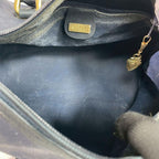 Gucci GG Boston Bag 2-Way Navy Logo Leather — view 5
