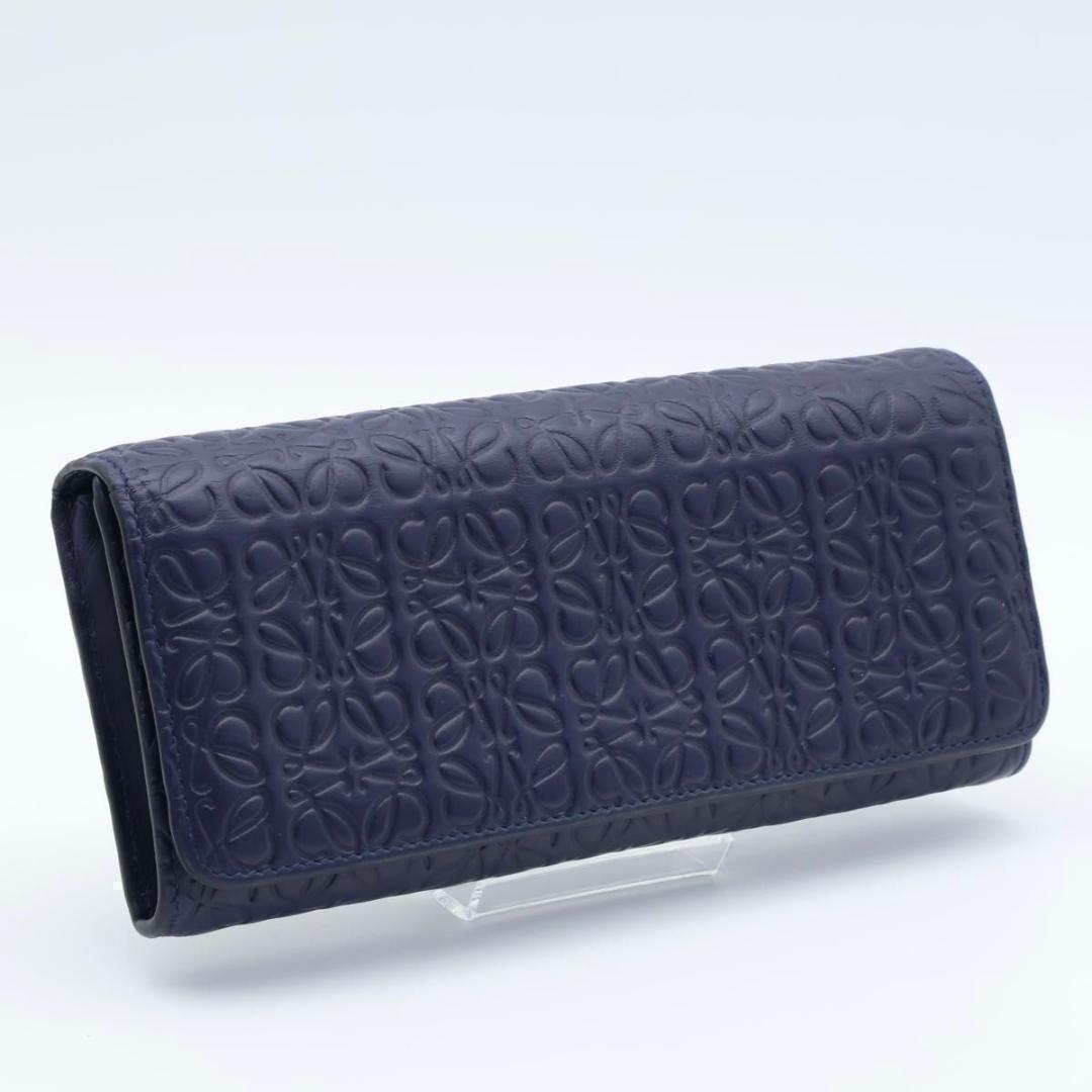 Loewe Repeat Anagram Wallet Navy