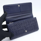 Loewe Repeat Anagram Wallet Navy — view 2