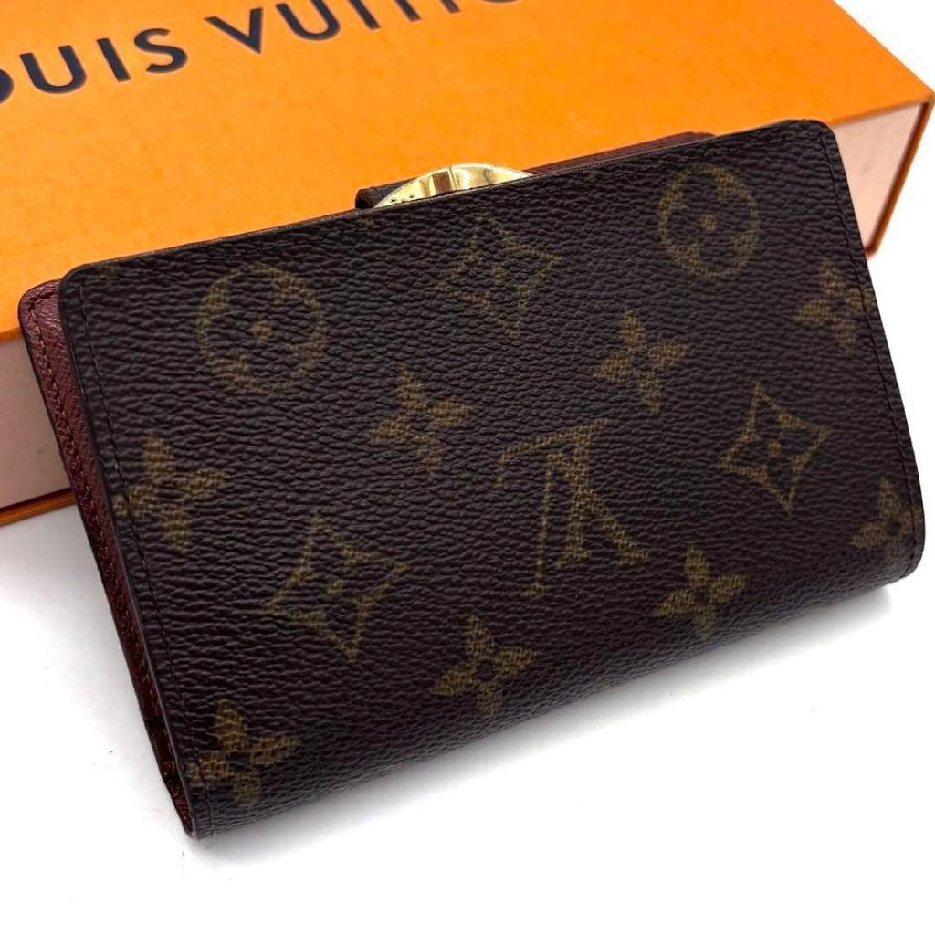 Louis Vuitton Monogram Viennois Fold Wallet Compact Bifold — view 2