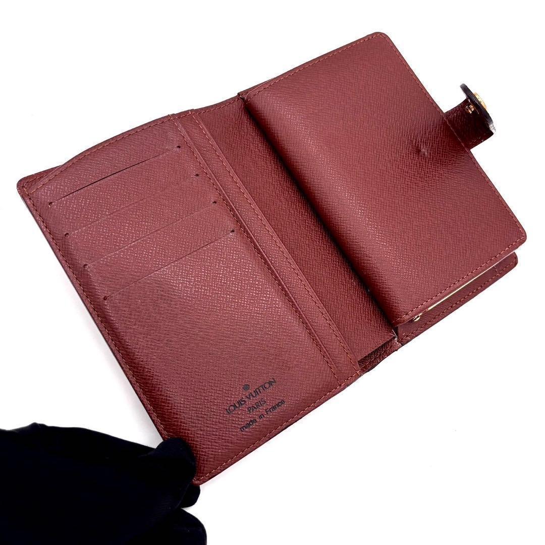 Louis Vuitton Monogram Viennois Fold Wallet Compact Bifold — view 3
