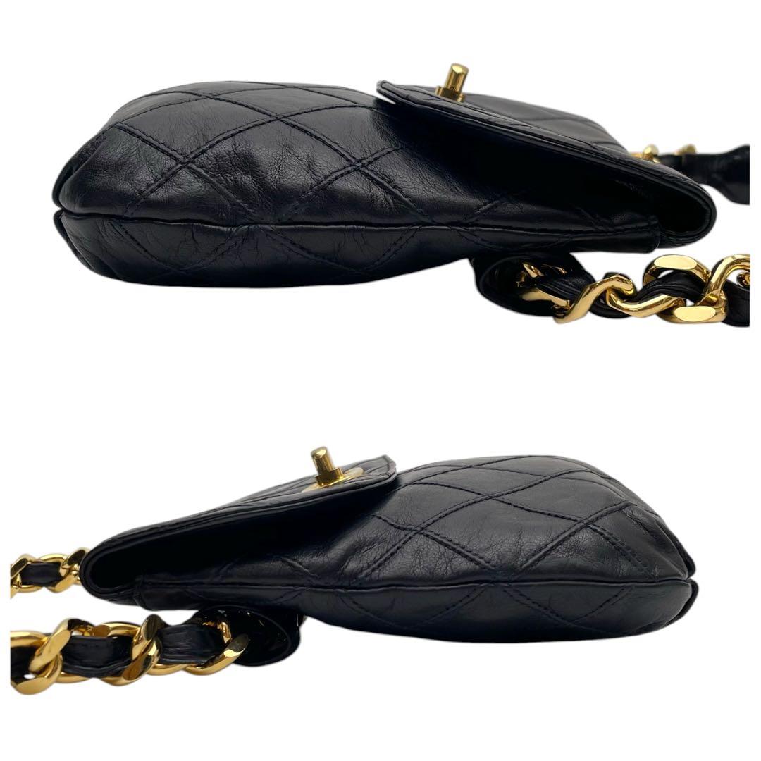 Chanel Bicolor Quilted Lambskin Waist Belt Bag — view 4