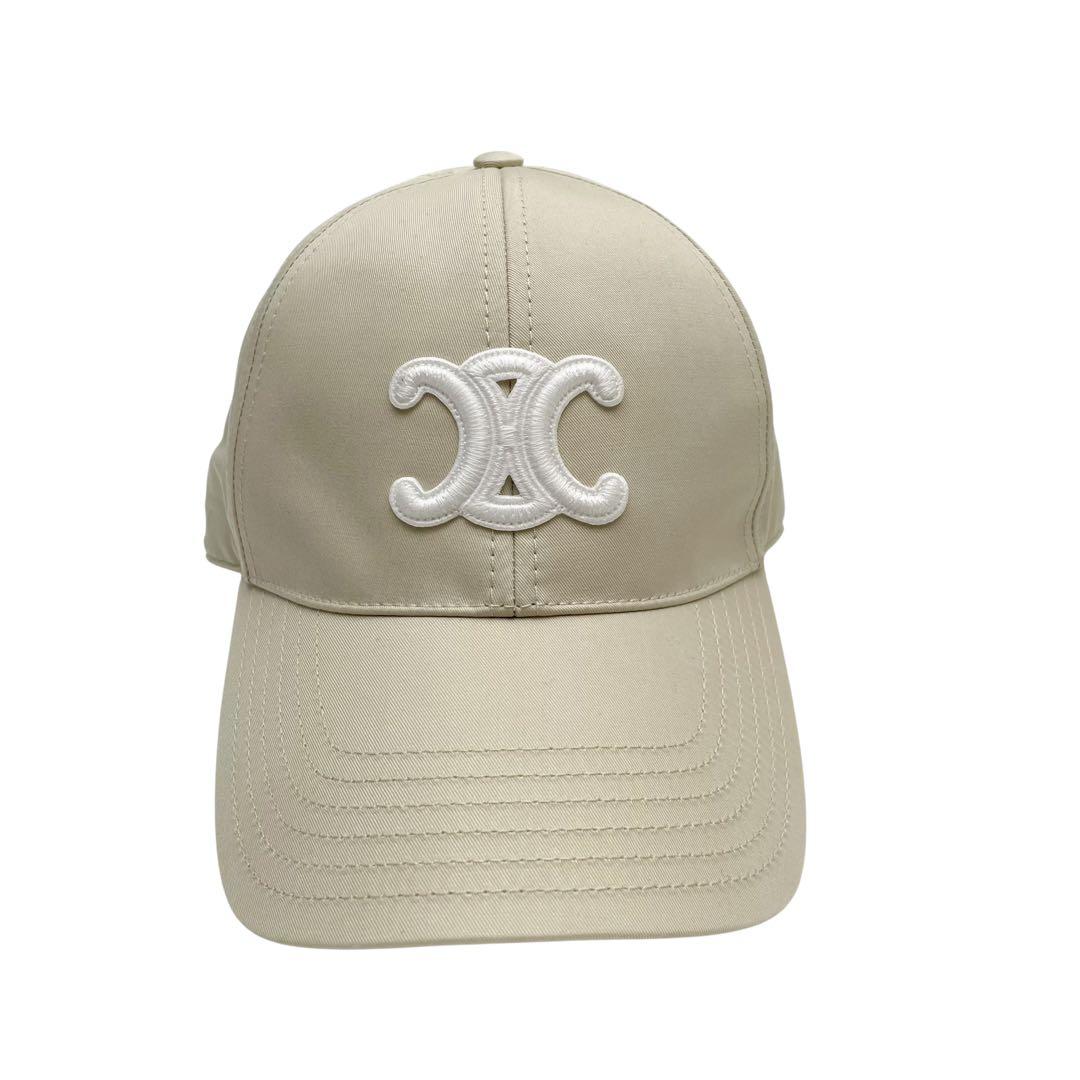 Celine Triomphe Logo Canvas Baseball Cap — view 3