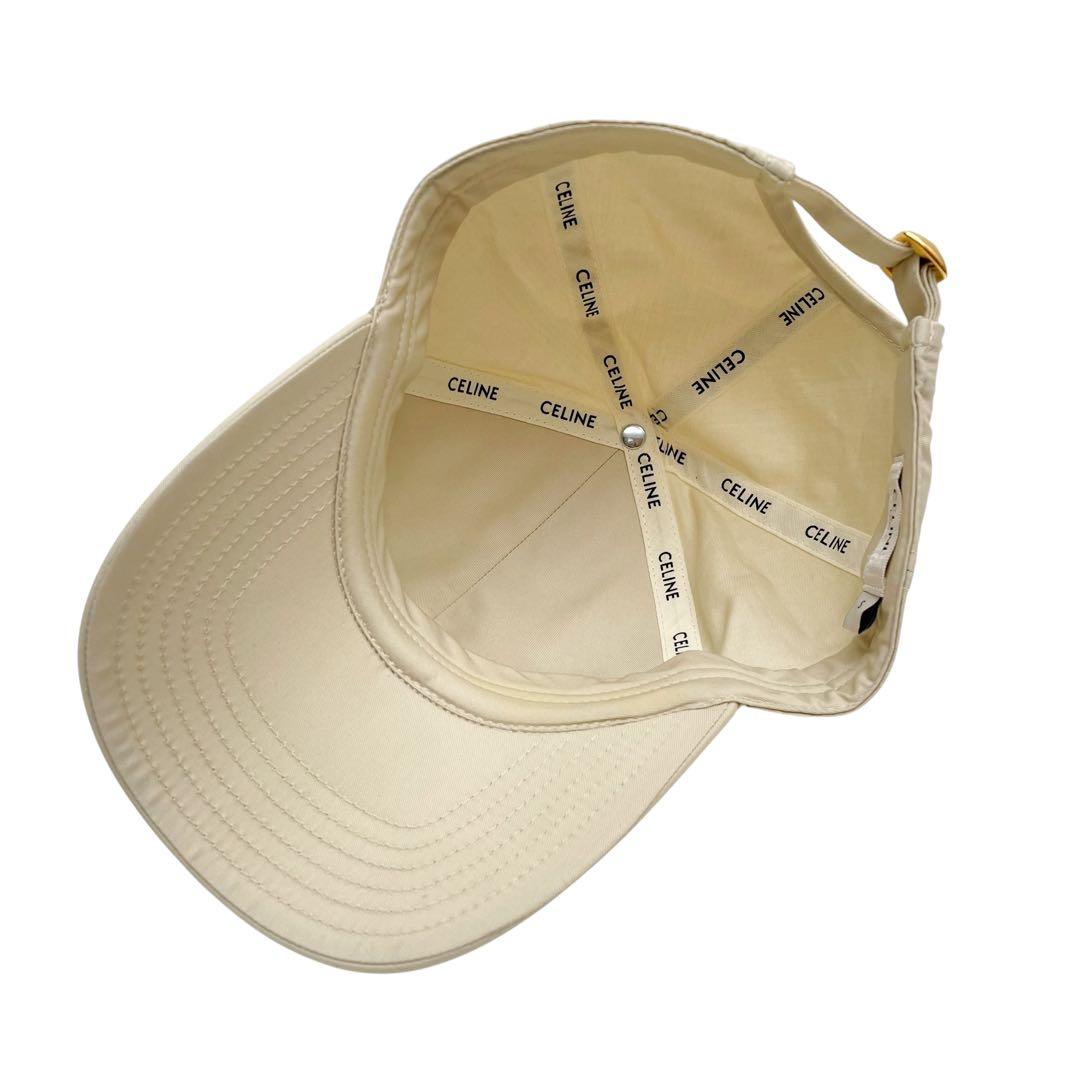 Celine Triomphe Logo Canvas Baseball Cap — view 7