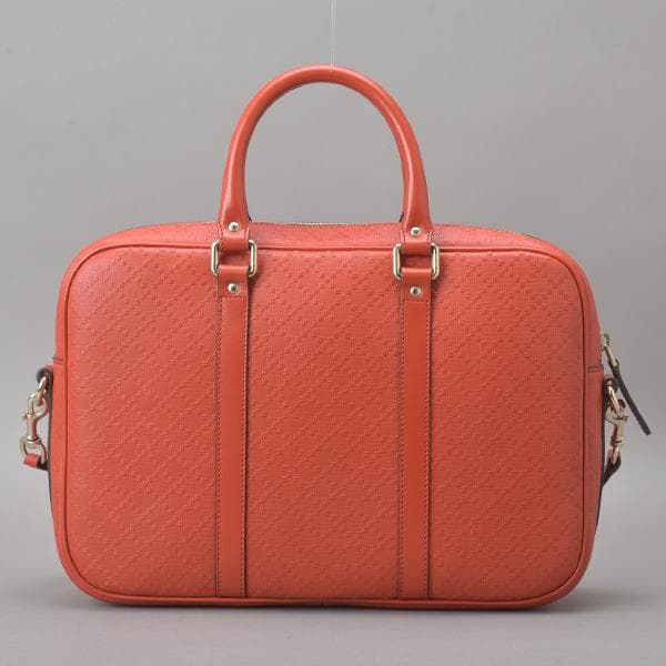 Gucci Diamante 2 way Business Bag GG Leather Red — view 5