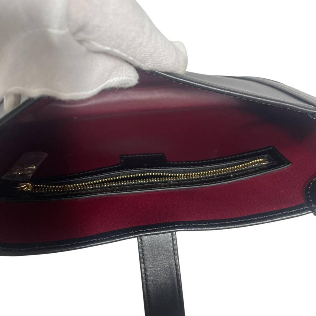 Gucci Jackie Notte 1961 Leather Bag — view 9