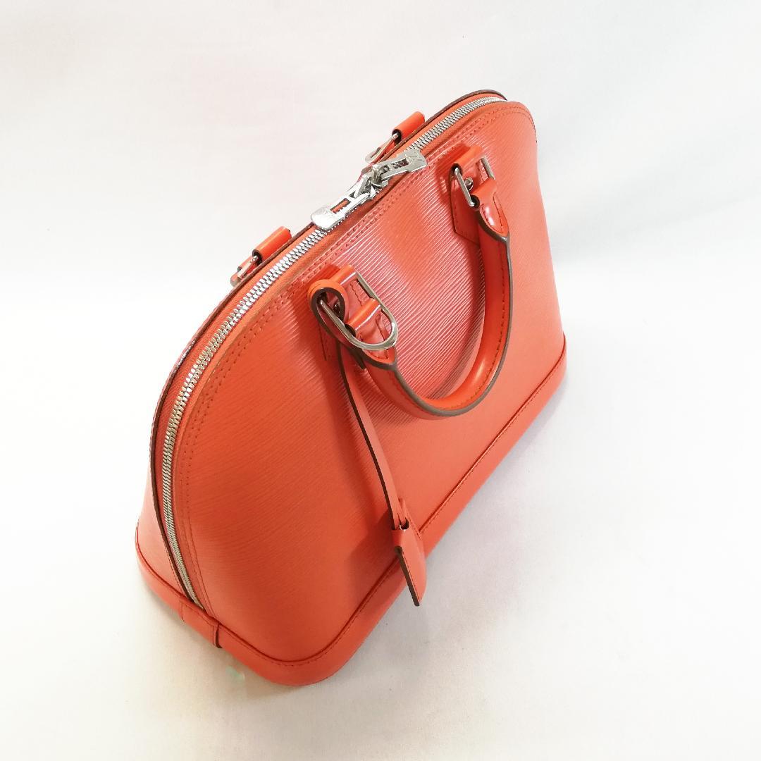 Louis Vuitton Alma PM Orange Handbag — view 2