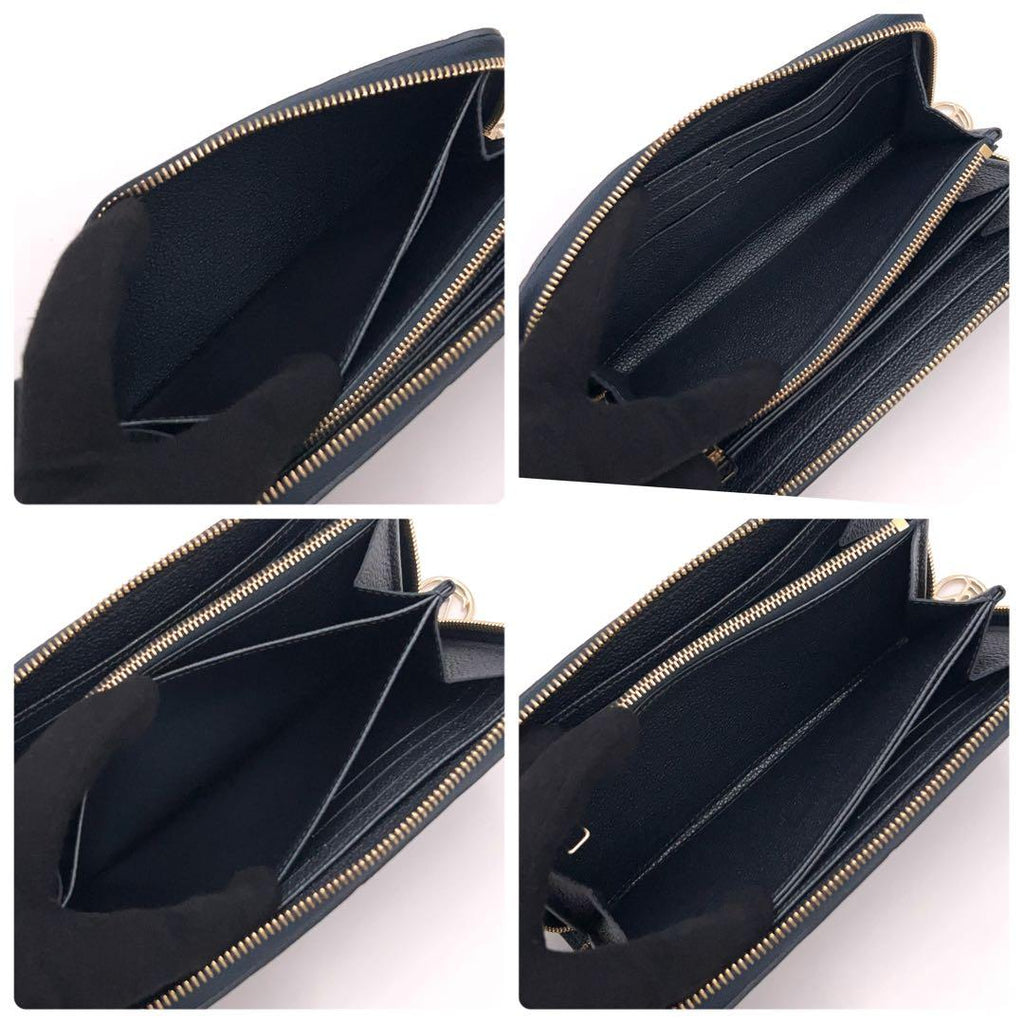 Louis Vuitton Zippy Wallet Empreinte Rhinestone — view 4