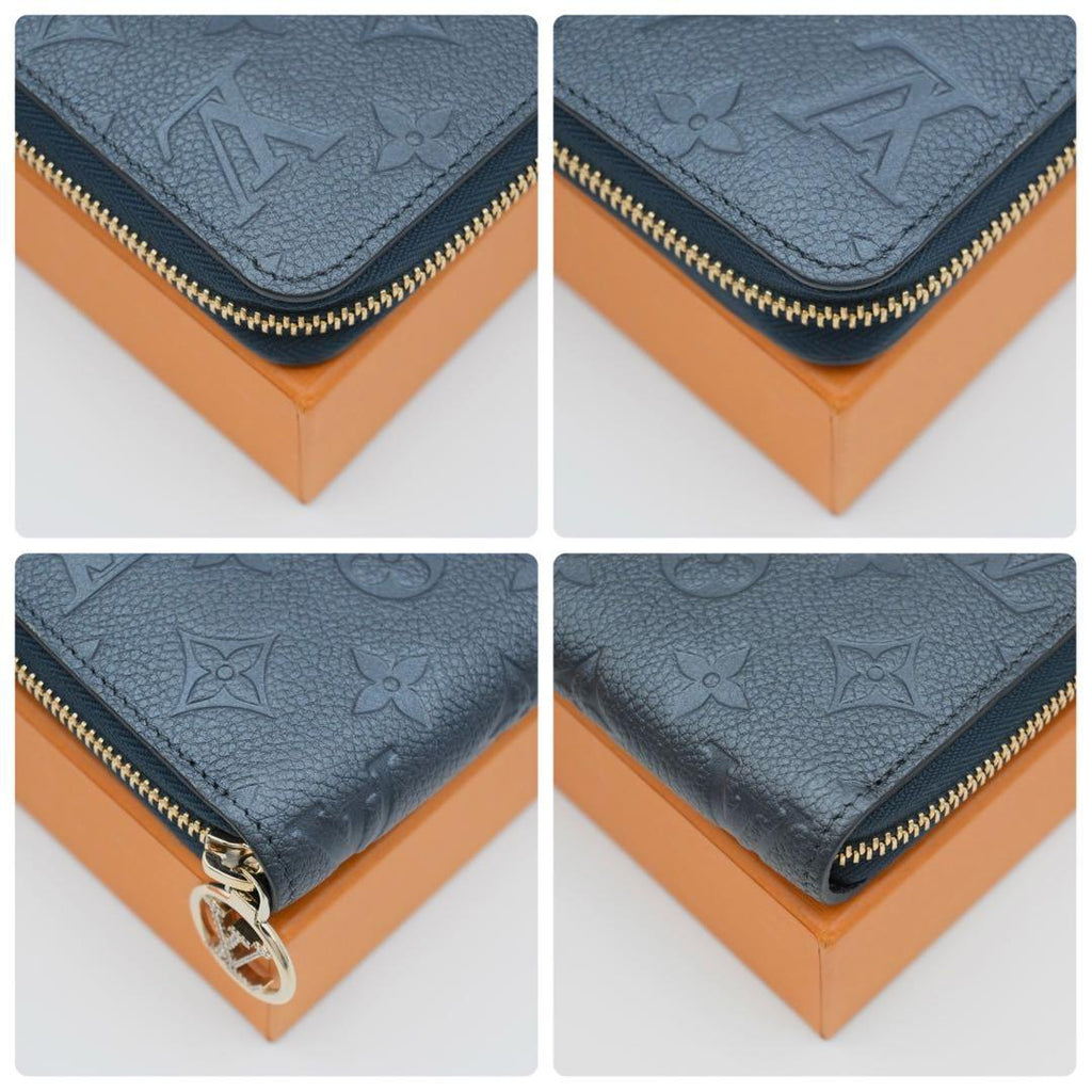 Louis Vuitton Zippy Wallet Empreinte Rhinestone — view 8