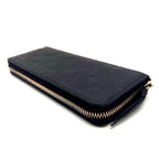 Louis Vuitton Empreinte Monogram Clemence Zippy Wallet Noir — view 4