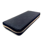 Louis Vuitton Empreinte Monogram Clemence Zippy Wallet Noir — view 5