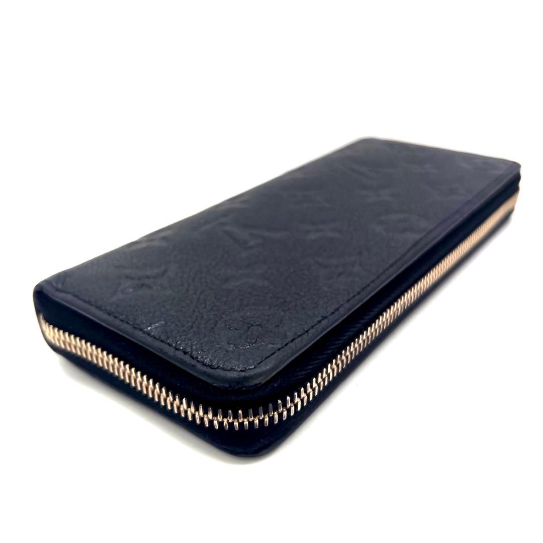 Louis Vuitton Empreinte Monogram Clemence Zippy Wallet Noir — view 5