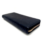 Louis Vuitton Empreinte Monogram Clemence Zippy Wallet Noir — view 6