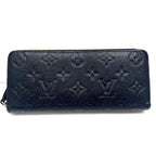 Louis Vuitton Empreinte Monogram Clemence Zippy Wallet Noir — view 7