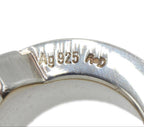Hermes Italic Pendant Silver — view 5