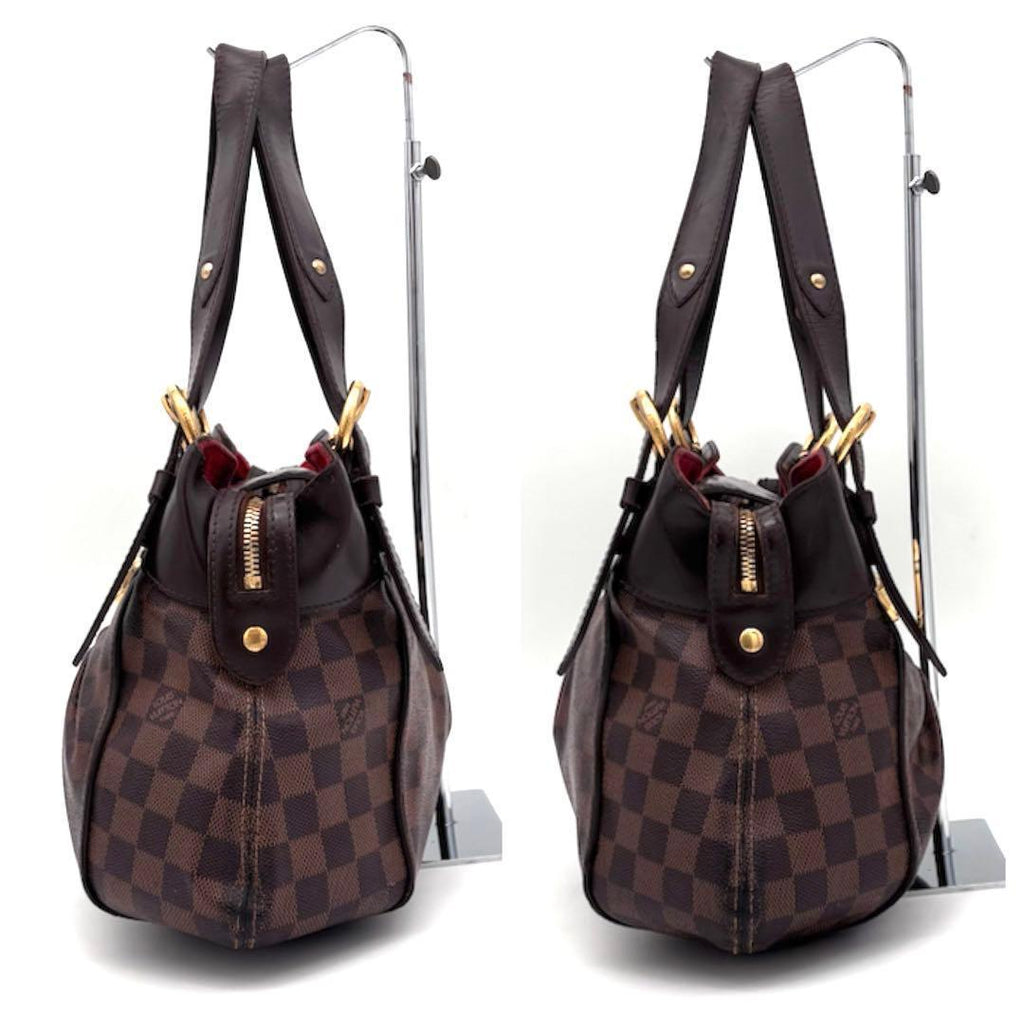Louis Vuitton Damier Ebene Sistina PM Tote Bag — view 6