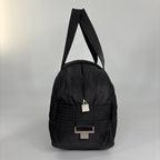 Chanel Sports Line Quilted Mini Boston Bag Black — view 4