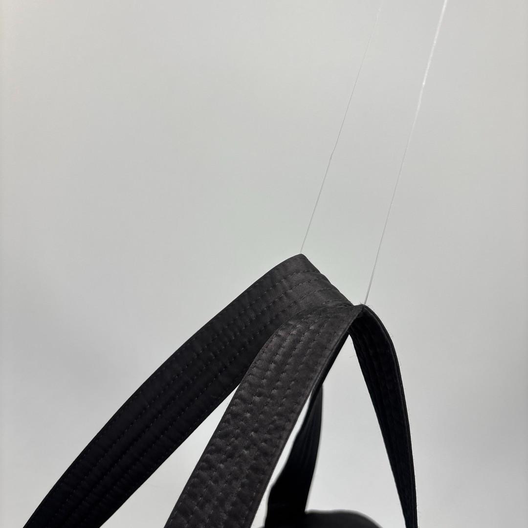 Chanel Sports Line Quilted Mini Boston Bag Black — view 6