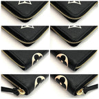 Louis Vuitton Wallet Monogram Empreinte Bicolor Black — view 8