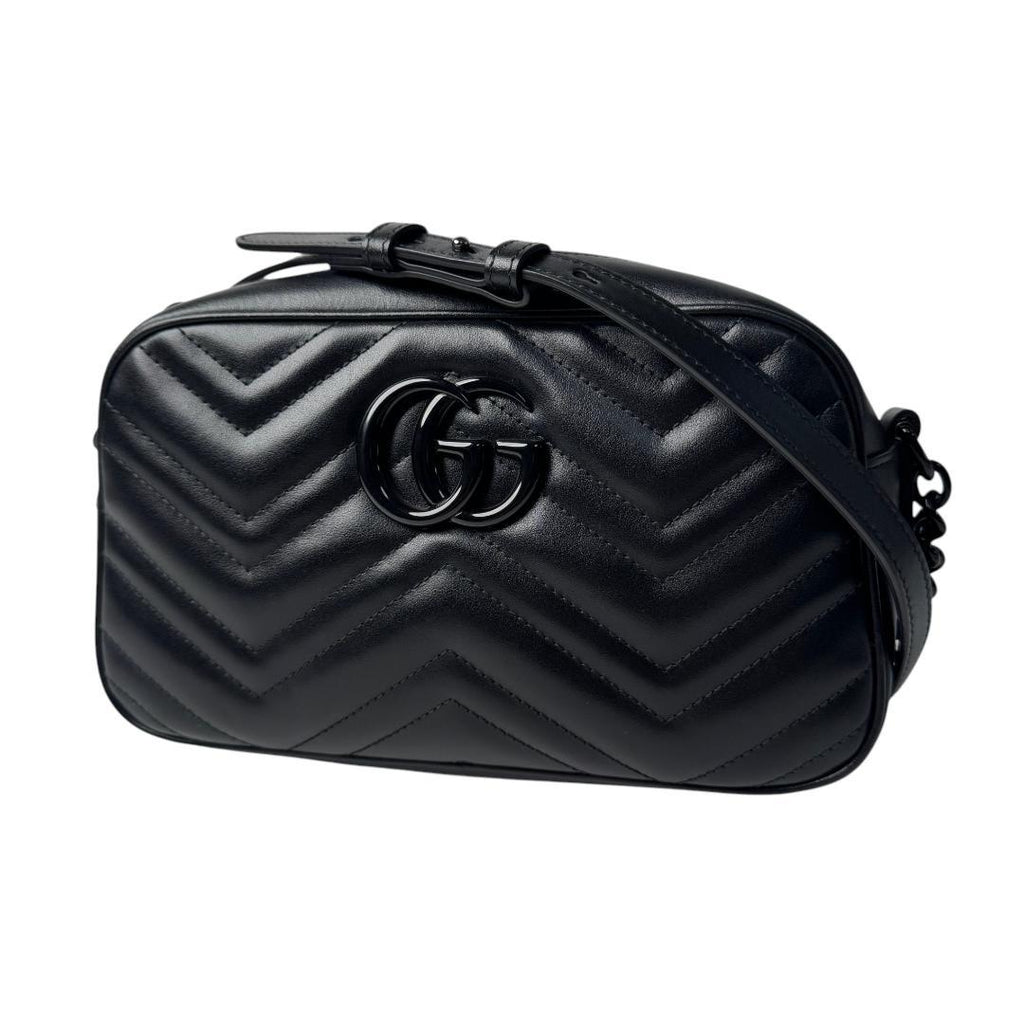 Gucci GG Marmont Shoulder Bag So Black