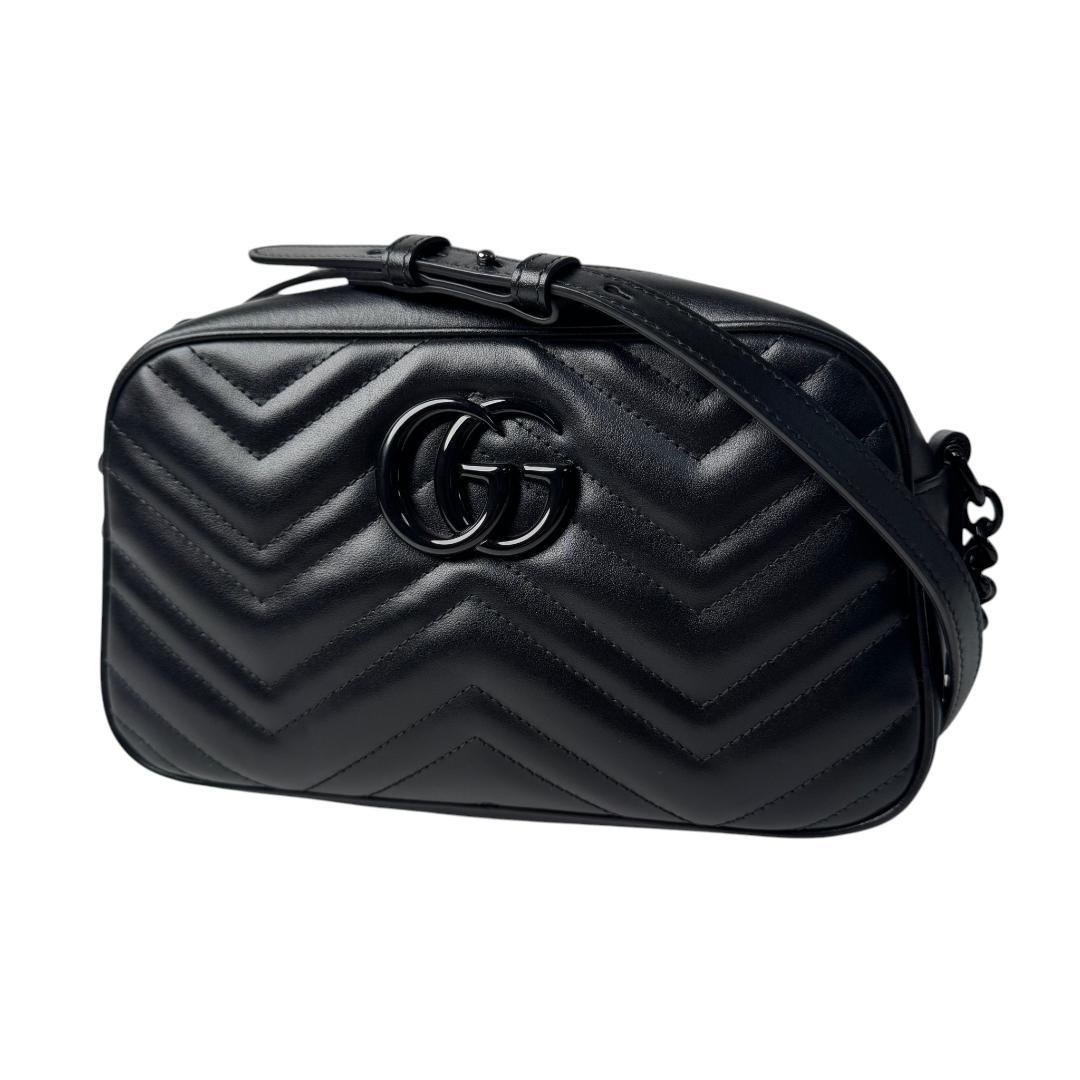 Gucci GG Marmont Shoulder Bag So Black