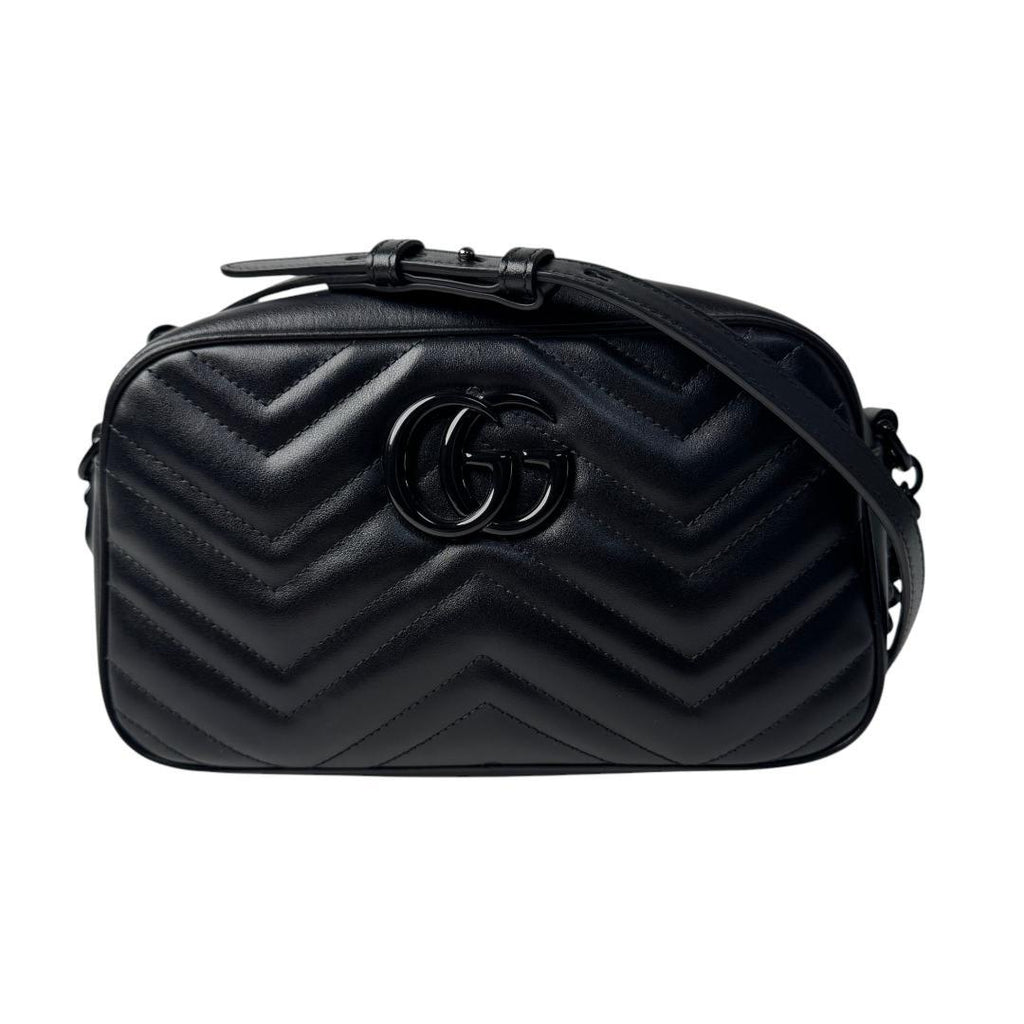 Gucci GG Marmont Shoulder Bag So Black — view 2