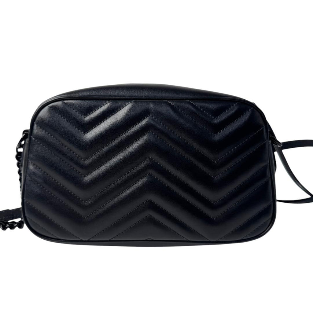 Gucci GG Marmont Shoulder Bag So Black — view 4