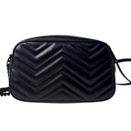 Gucci GG Marmont Shoulder Bag So Black — view 4
