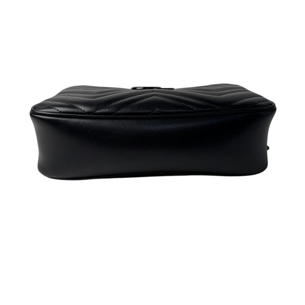 Gucci GG Marmont Shoulder Bag So Black — view 7