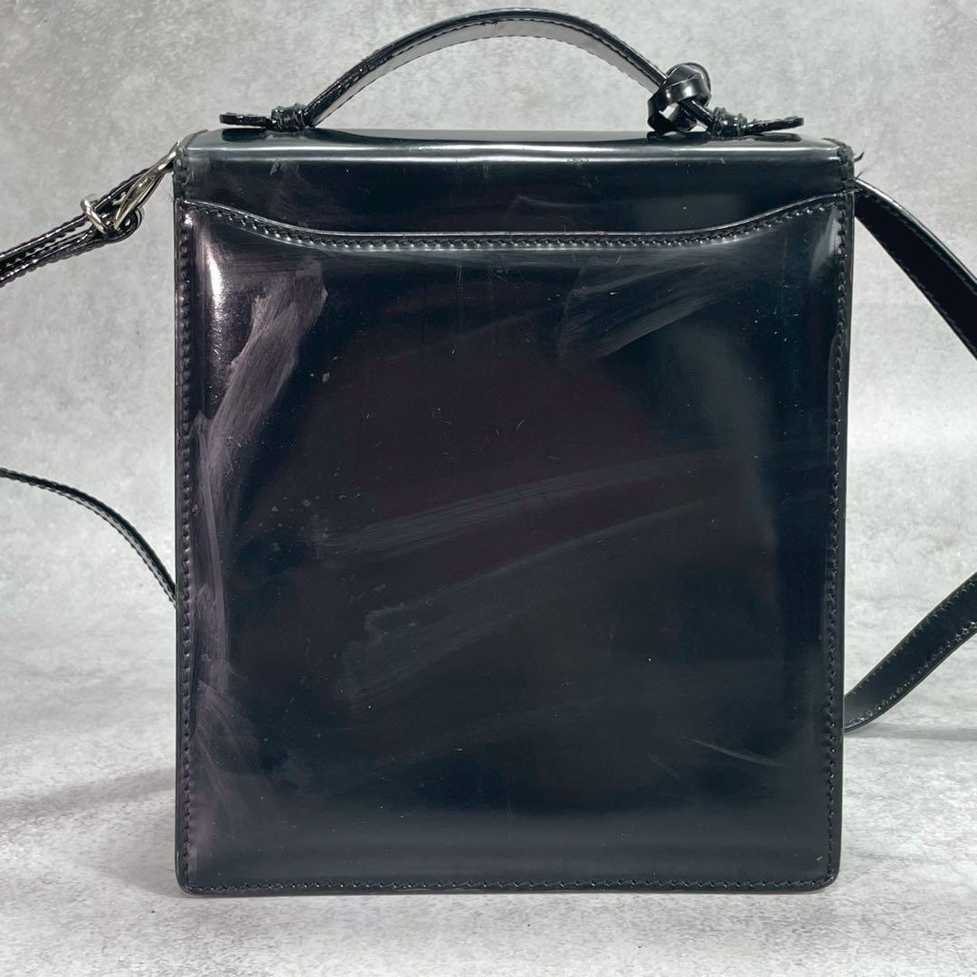 Gucci Shoulder Bag 2-Way Patent Leather Black — view 3