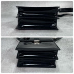 Gucci Shoulder Bag 2-Way Patent Leather Black — view 8