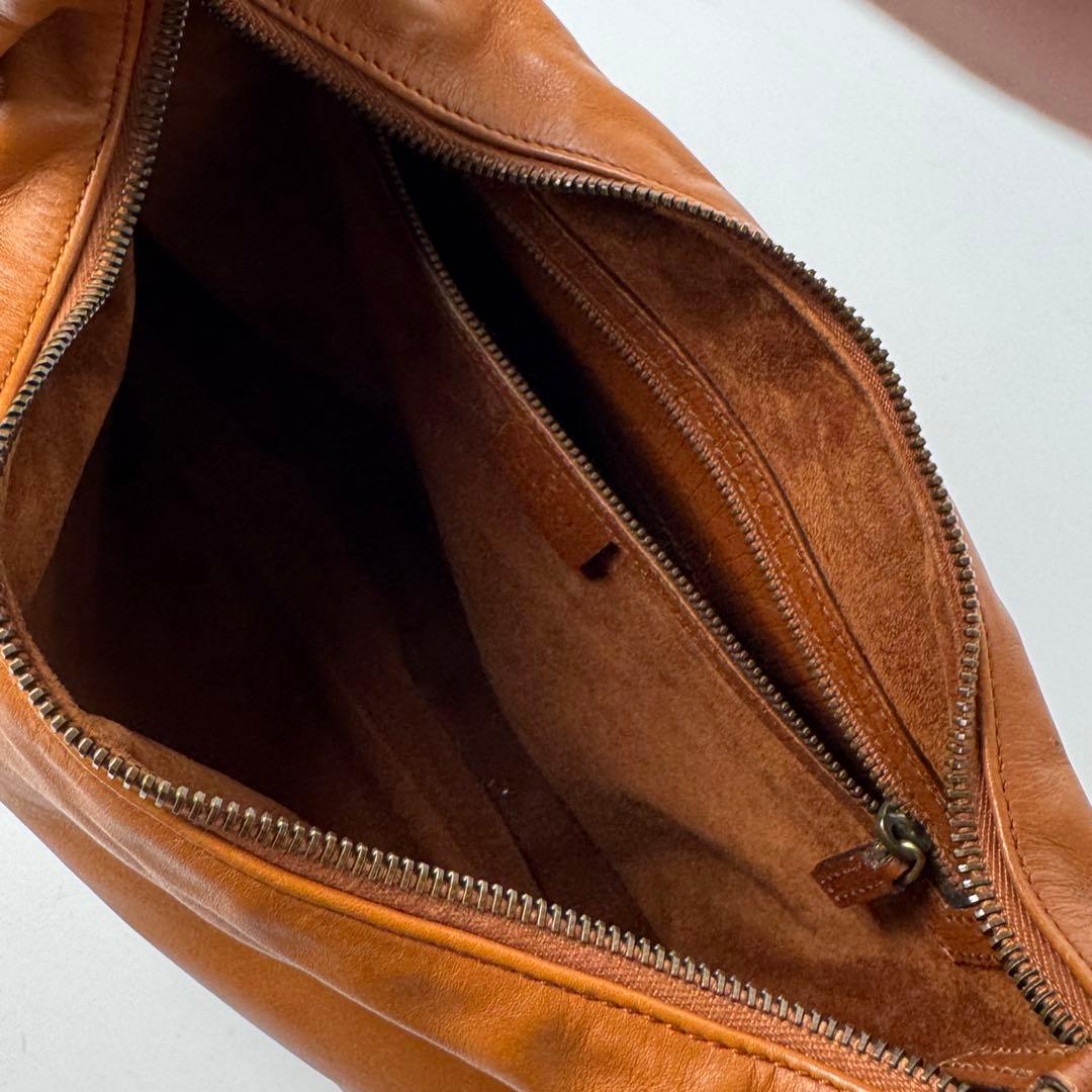 Gucci Horsebit Shoulder Bag Leather Camel — view 7