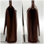 Celine Vintage Triomphe Leather Shoulder — view 5