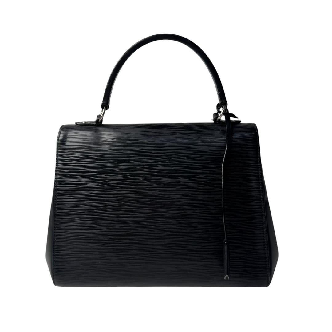 Louis Vuitton Epi Cluny BB Black Shoulder — view 3