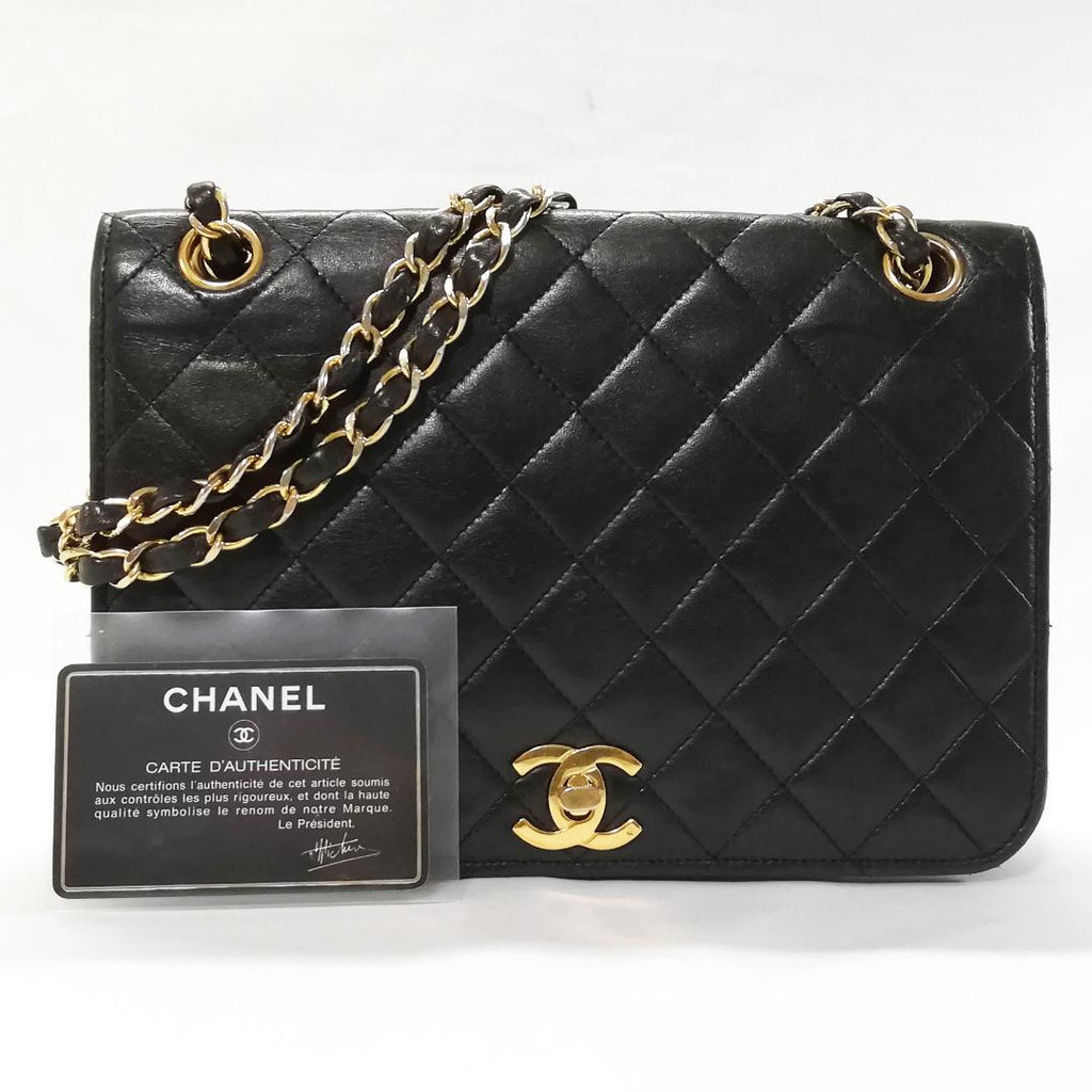Chanel Quilted Single Flap Chain