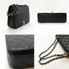 Chanel Quilted Single Flap Chain — view 3
