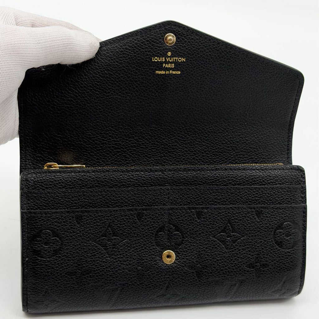 Louis Vuitton Portefeuille Sarah NM Empreinte Wallet — view 6