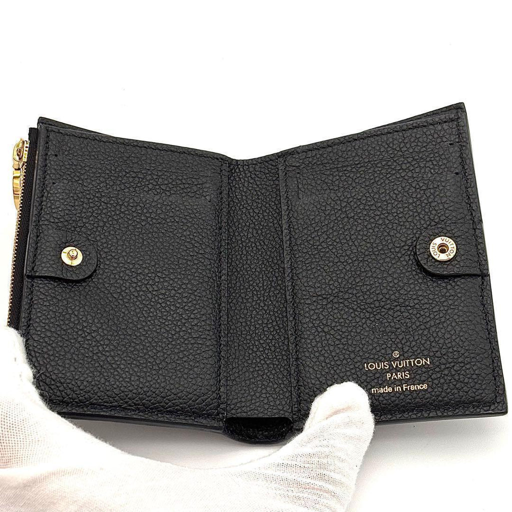 Louis Vuitton Class Wallet Monogram Empreinte Portefeuille Lisa Black — view 3