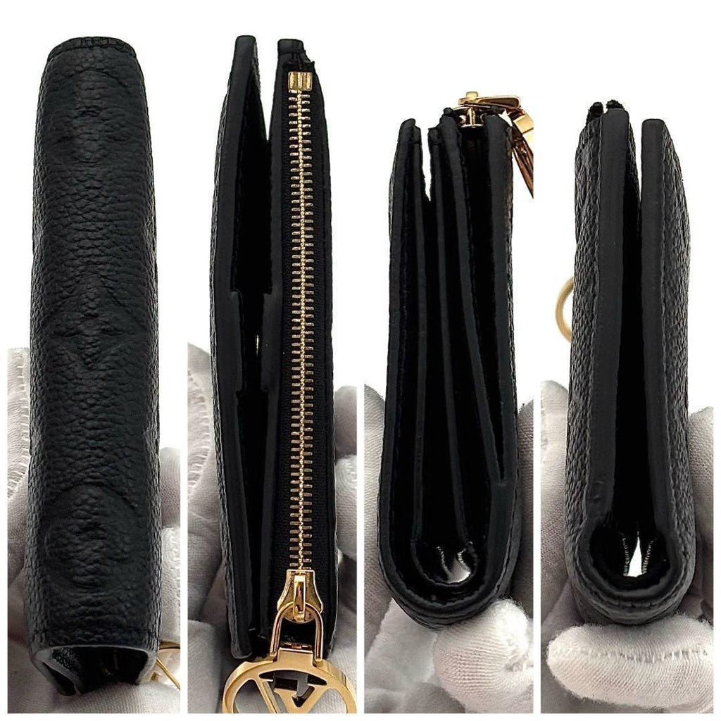 Louis Vuitton Class Wallet Monogram Empreinte Portefeuille Lisa Black — view 7