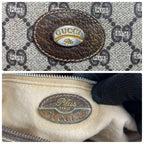 Gucci GG Clutch Brown Leather Second Logo — view 9