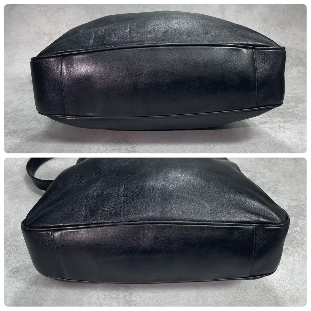 Gucci Shoulder Bag 2-Way Bamboo Black Leather — view 8