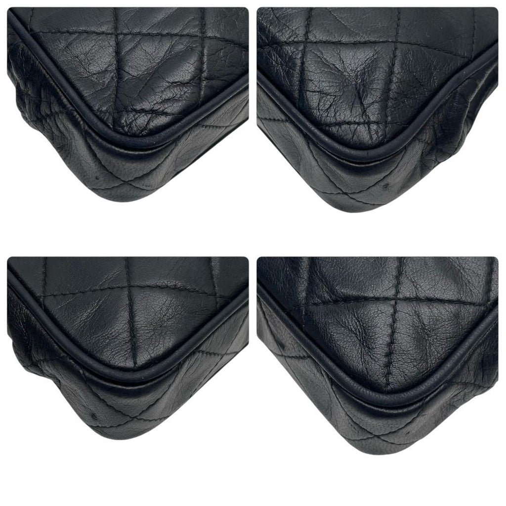 Chanel Lambskin Quilted Kiss Lock Waist Belt Bag CC Logo — view 6